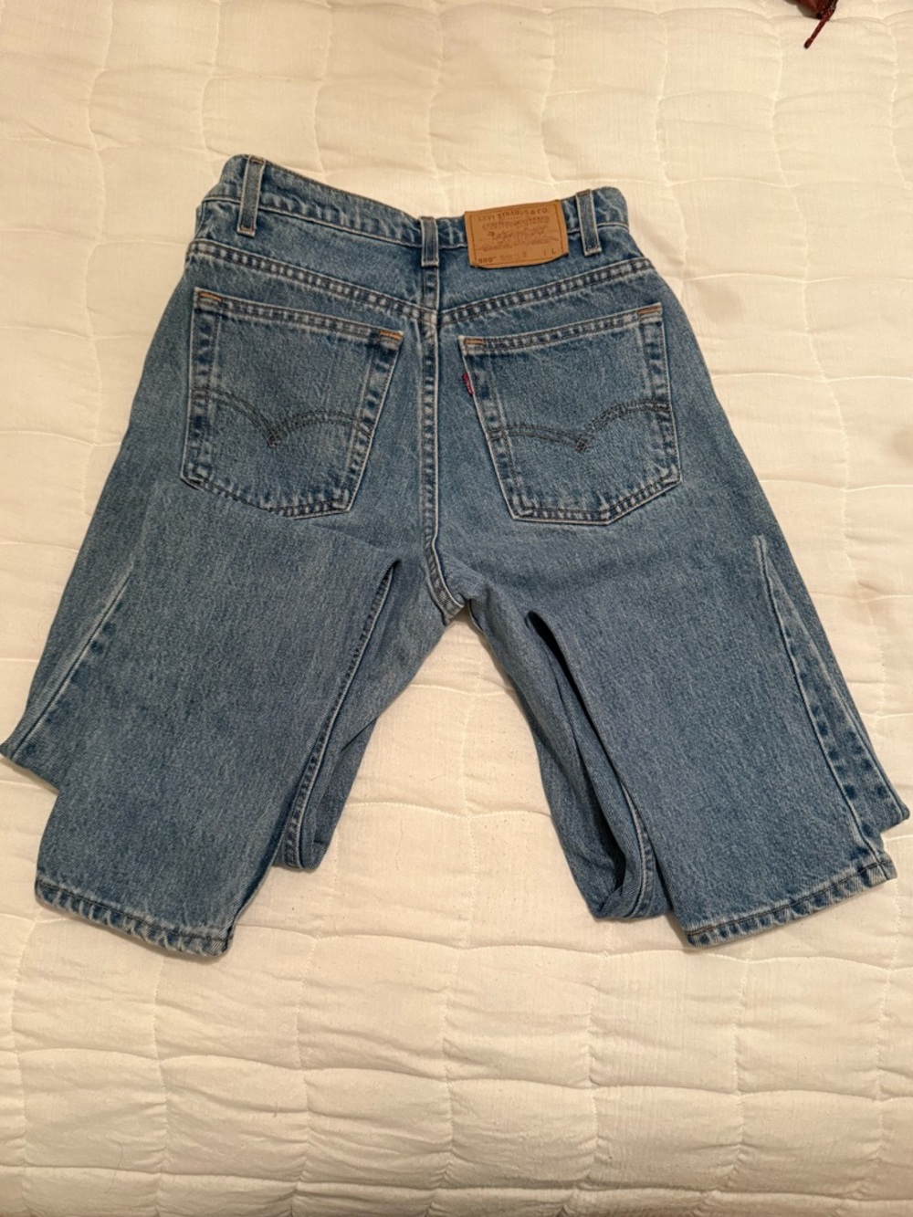 Levi's Light Blue Straight-Leg Jeans